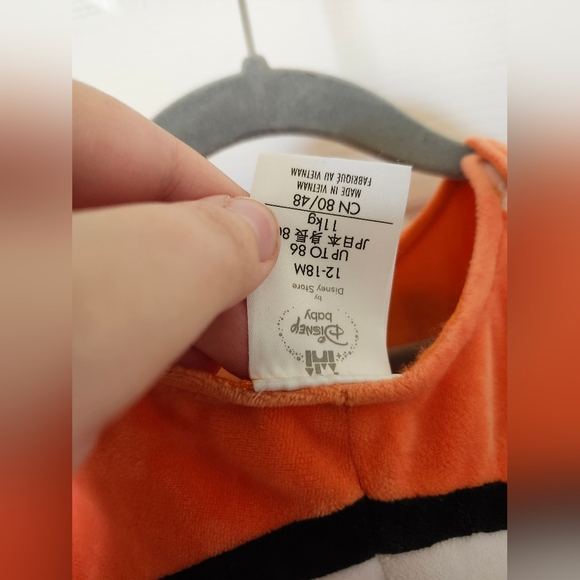 Disney Finding Nemo Orange Fish Plush Halloween Costume 12M / 1 Year - Picture 10 of 10